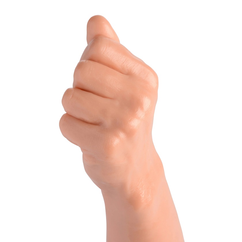 Take your best shot at going elbow deep on this extreme dild... Master Series - Fisto Clenched Hand - Flesh photo-5
