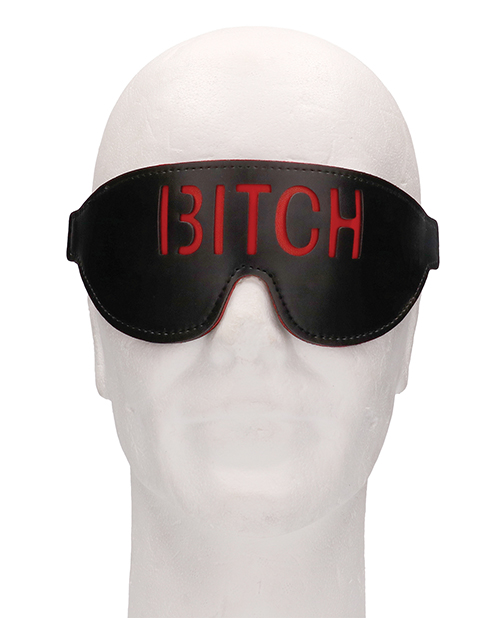 Keep your lover in the dark and at the height of anticipatio... Ouch - Bitch Blindfold - Black photo-2