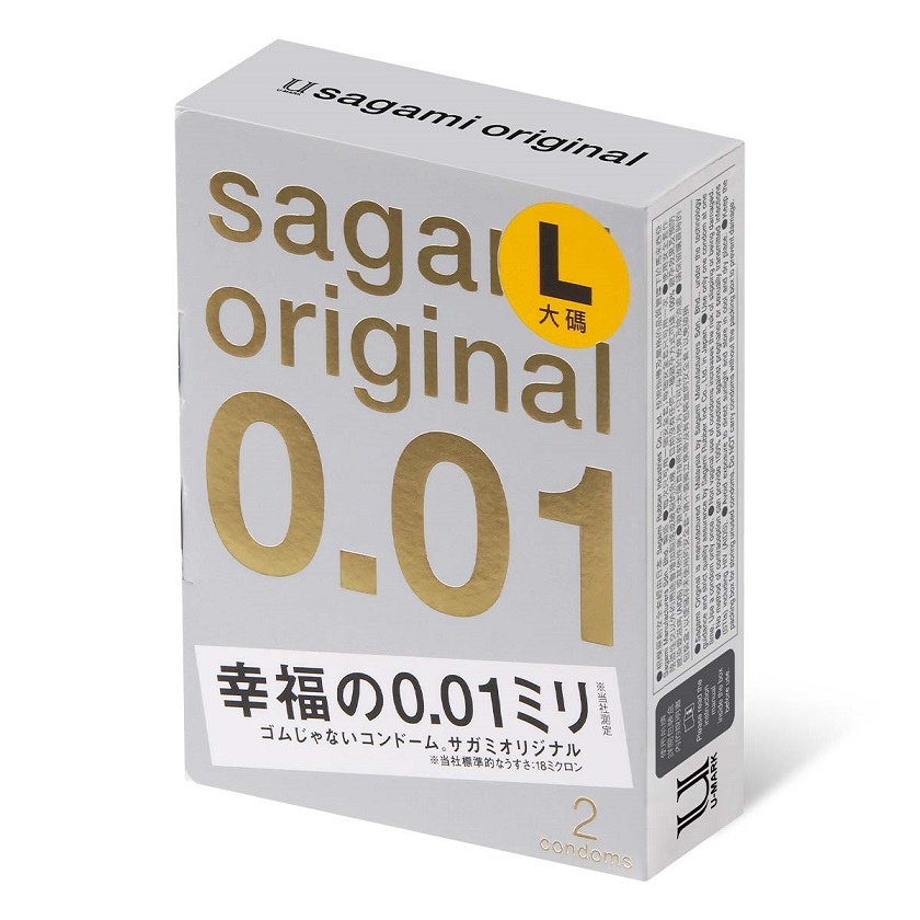 18 microns thickness (measured with the standard of Saga... Sagami - Orginal 0.01 L-size 2's Pack photo-5