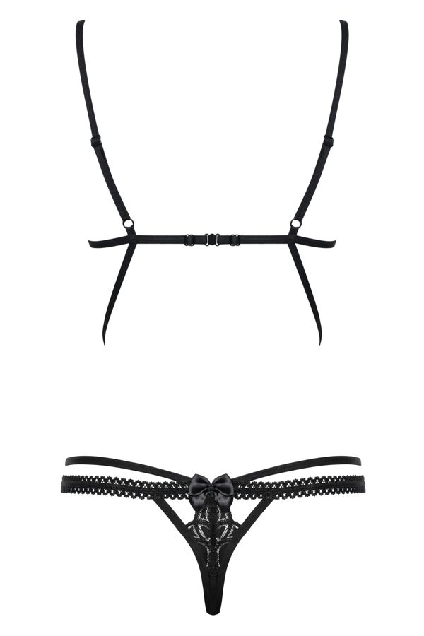 Imagine the moment you’re walking into your bedroom wearing ... Obsessive - Wonderia Teddy - Black - S/M photo-8