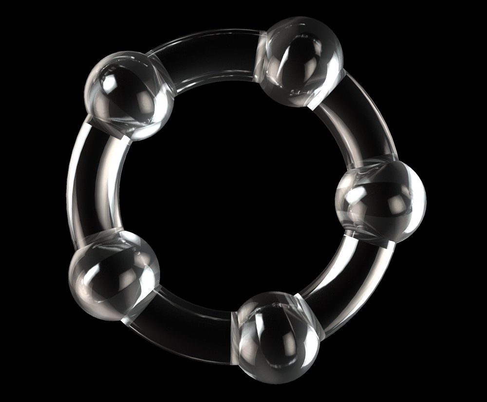Beaded cockring 3 pcs set
Material: ... Lovetoy - Power Plus Triple Beaded Ring Set - Clear photo-6