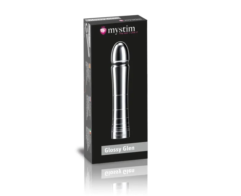 Glossy Glen is not only a visual enrichment on your night st... Mystim - Glossy Glen E-Stim Dildo photo-5