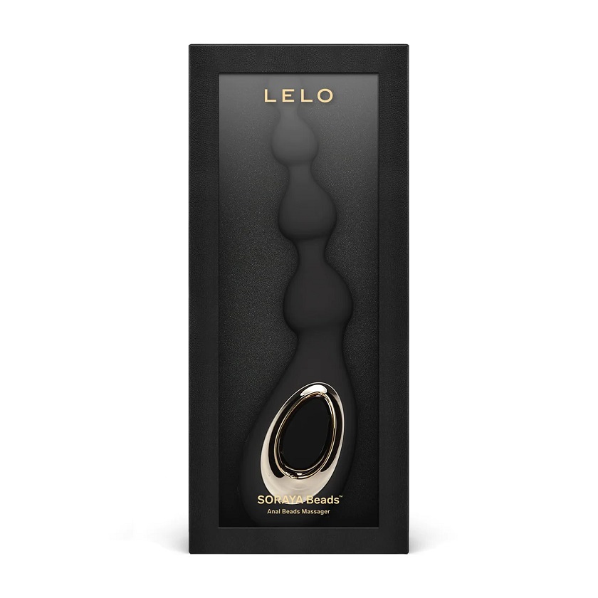 SORAYA Beads is a gender-neutral anal beads massager designe... Lelo - Soraya Anal Beads - Black photo-7