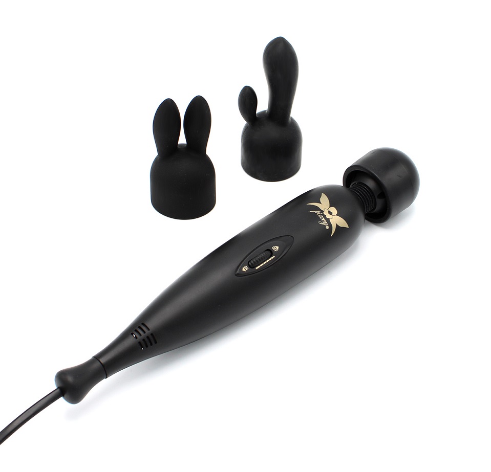 The second coming of a goddess! The renewed Pixey Turbo Blac... Pixey - Turbo Massager w Attachments - Black photo-5