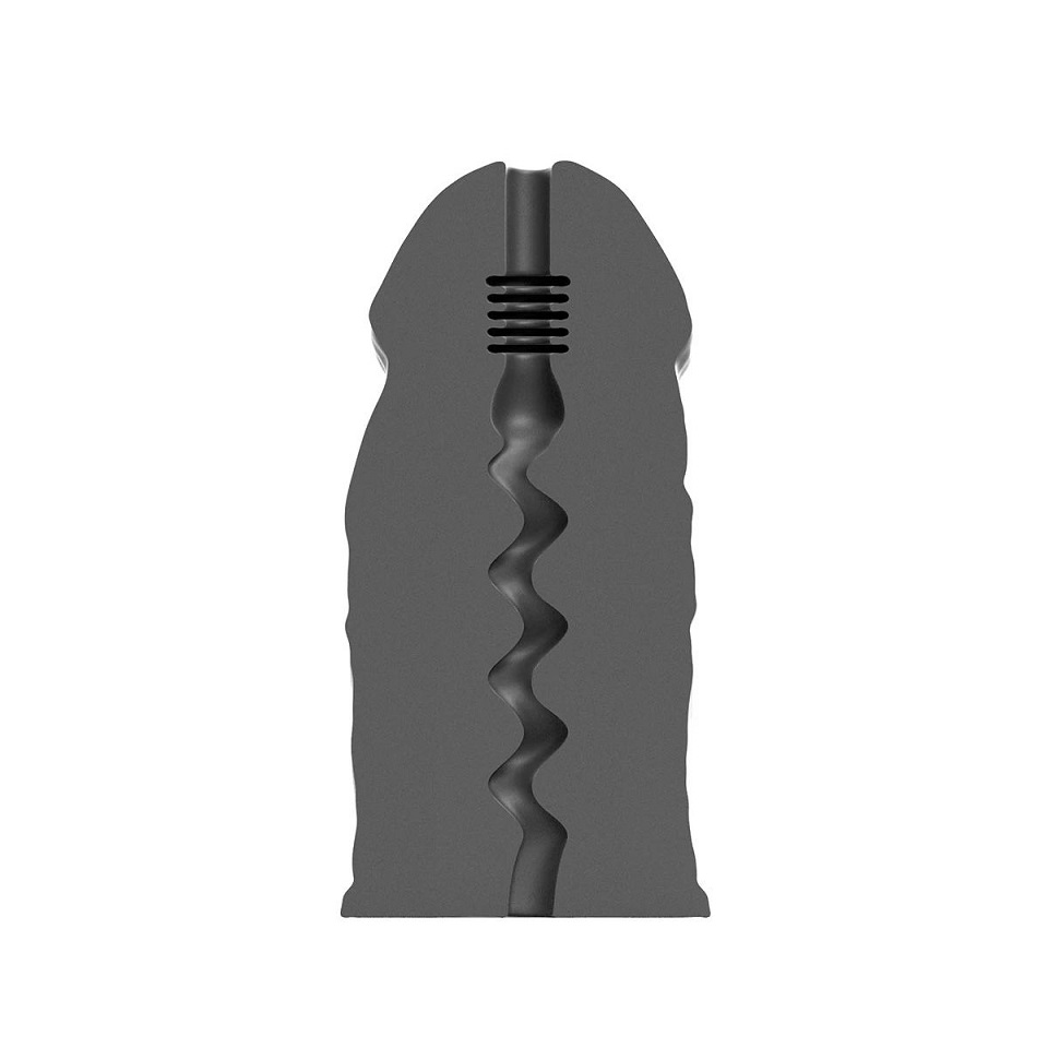 The E-Boy is designed to look big and impressive. The interi... All Black - E-Boy Masturbator photo-2