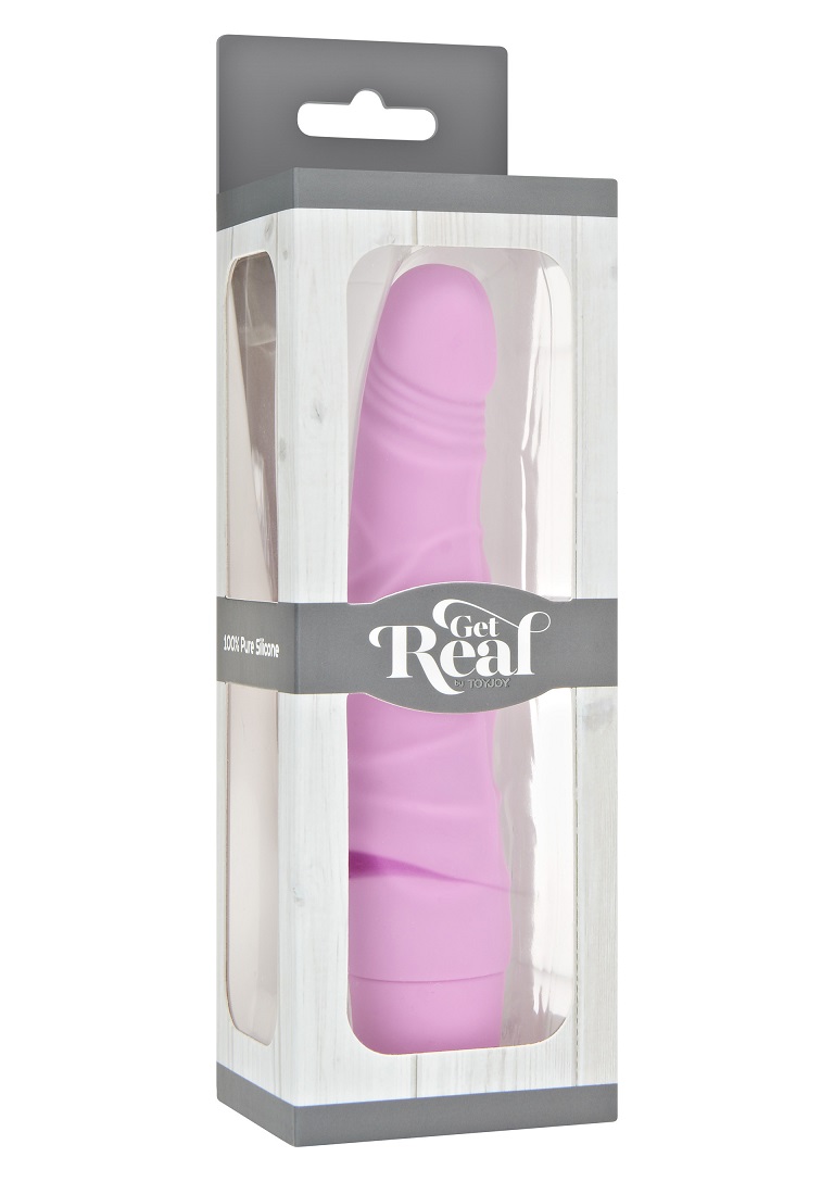 The Mini Classic Stim Vibrator from the Get Real by TOYJOY c... ToyJoy - Mini Classic Slim Vibrator - Pink photo-4