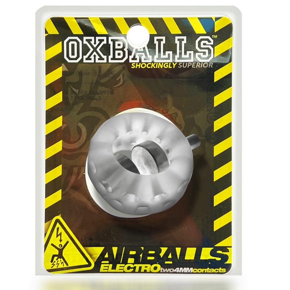 Airballs Electro is an electro-ballstretcher version and the... Oxballs - Airballs Electro Ballstretcher - Clear Ice photo-9