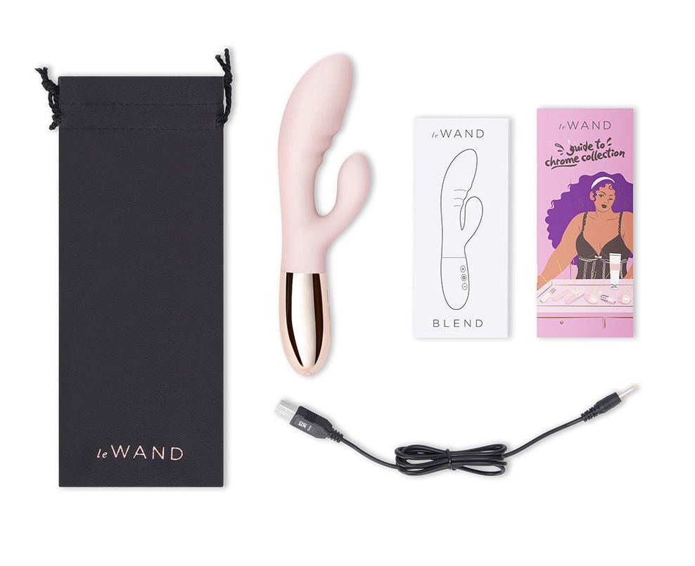Why choose between clitoral and G-spot orgasms when you can ... Le Wand - Blend - Rose Gold photo-7