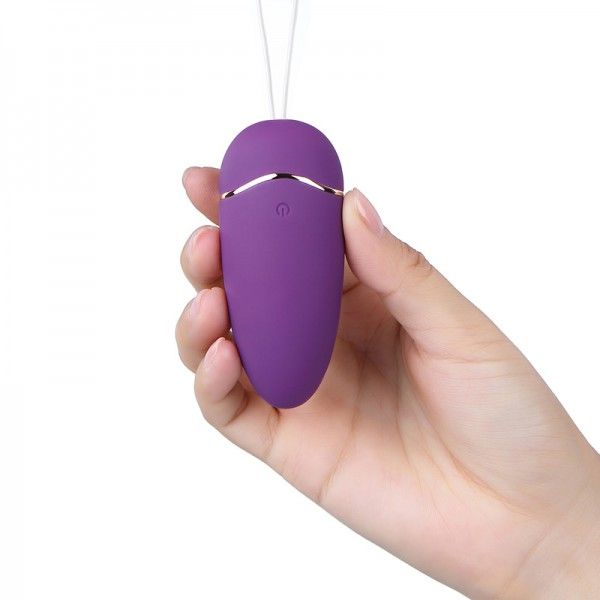 Intelligent heating, 42 degrees true body temperature, 12 ki... Erocome - UrsaMajor - Heating Egg - Purple photo-3