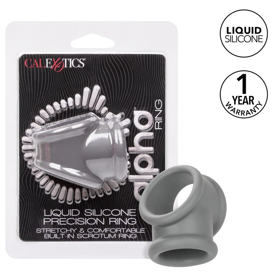 From bashful beginners to erotic experts, the Alpha Liquid S... CEN - Alpha Precision Ring - Black photo-10