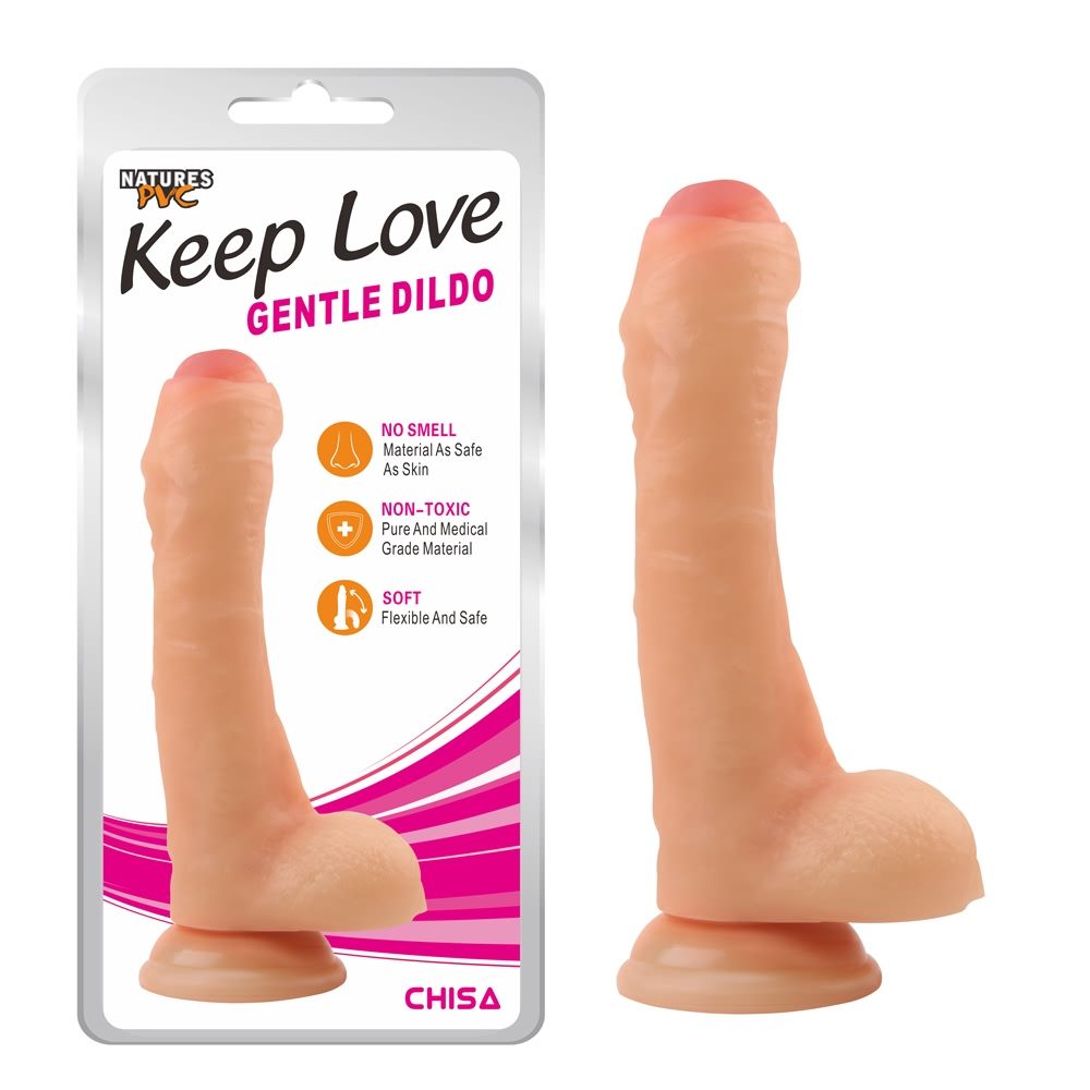 Anti-Bacterial, Better-Than-Real, Strong Suction Cup.
Mater... Chisa - Gentle Dildo - Flesh photo-3