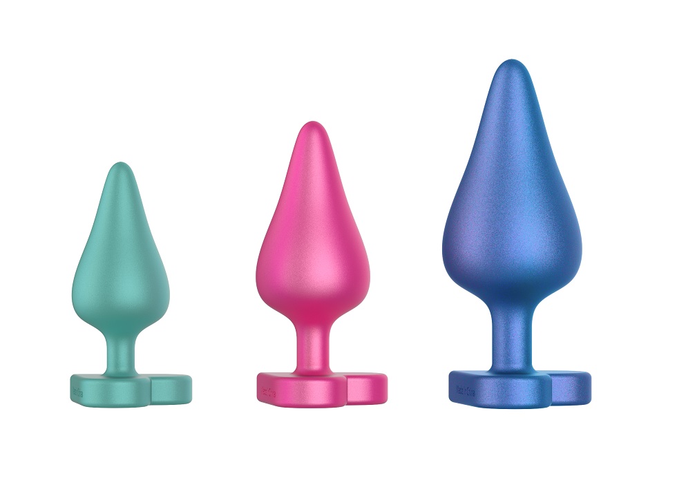 ROMP Luster offers a great introduction to anal play with th... Romp - Luster Butt Plug Set photo-7