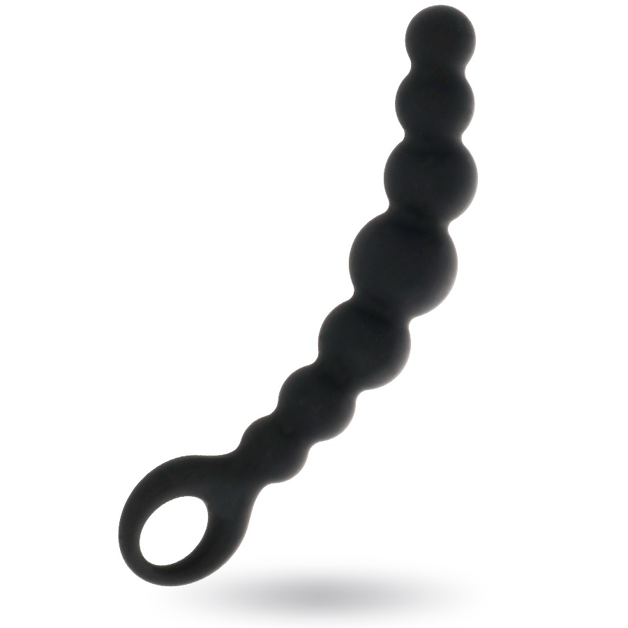 Intensify your pleasure with Intese toys, a classic concept ... Intense - Max Anal Beads - Black photo-3