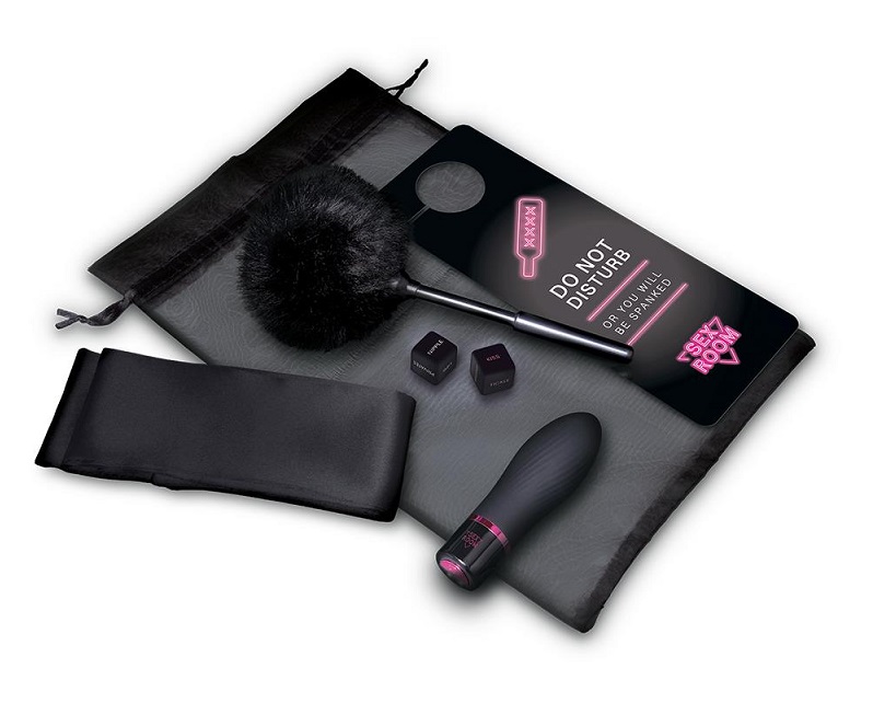 This Sex Room Vibe Kit is the perfect set for turning any sp... Dreamtoys - Sex Room Vibe Set - Black photo-8
