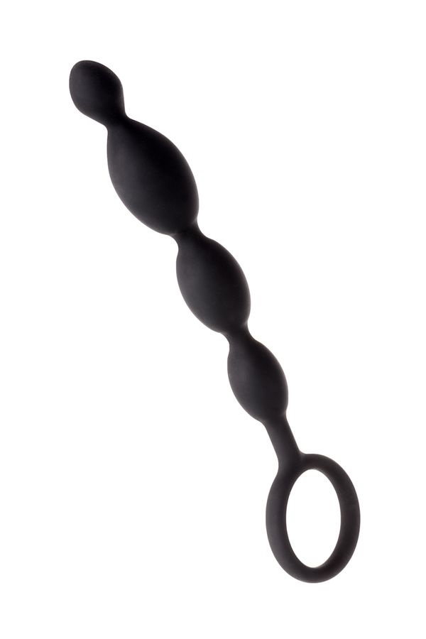 A-TOYS anal beads-an anal stimulator in the form of a chain ... A-Toys - Anal Beads 19.5cm - Black photo-3