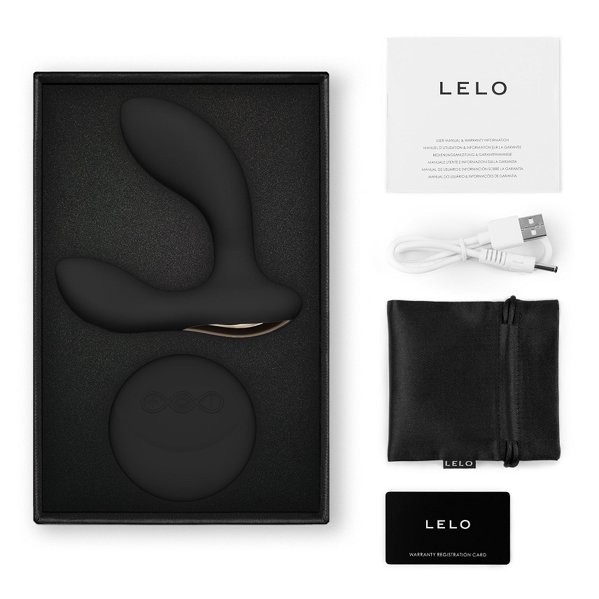 HUGO 2 Remote vibrating prostate massager is here with eight... Lelo - Hugo 2 Remote Massager - Black photo-5