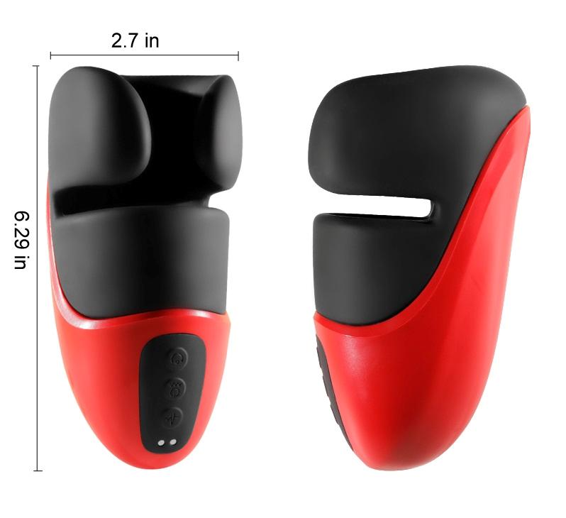 10 Kinds of vibration
10 speeds biting function
Rechargeabl... Secwell - Lena Vibro Masturbator - Black photo-9