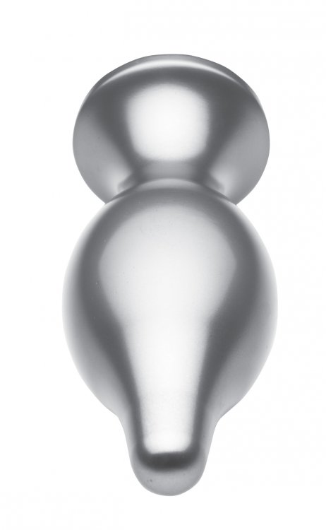 Plug up your play thing and put some weight on their asshole... Master Series - Ammo Anal Plug - Silver photo-3