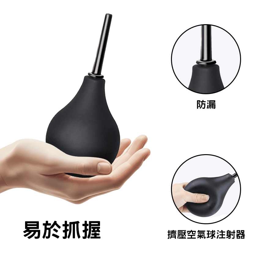 KIKO Comfort Anal Douche is a must-have for those seeking a ... KIKO - Comfort Anal Douche - Black photo-5