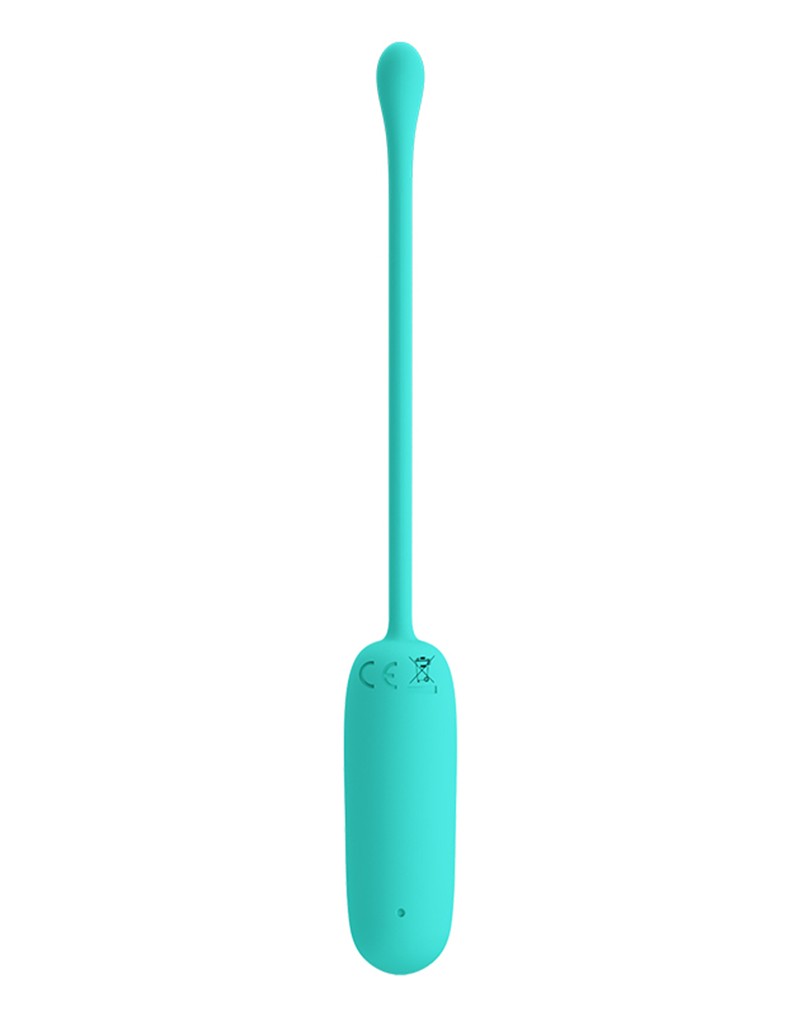 Enjoy where you want with this discreet egg vibrator. It is ... Pretty Love - Joyce Vibrating Egg - Green photo-4