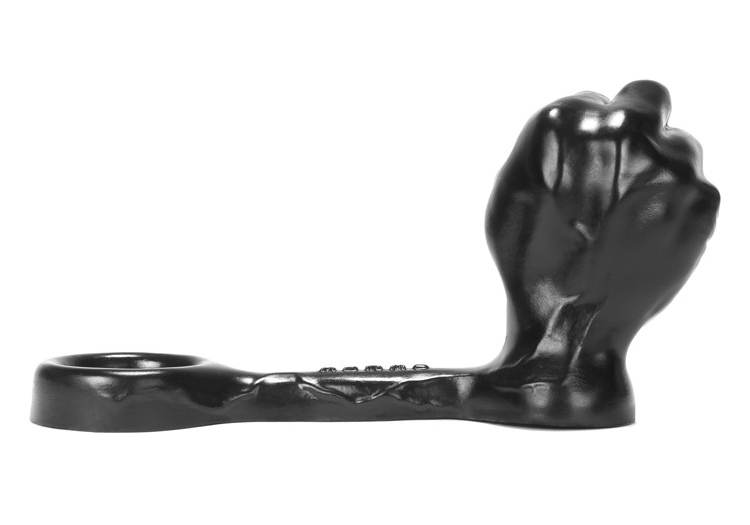 PUNCH is a pure silicone asslock designed with fisters in mi... Oxballs - Punch Fist Asslock - Black photo-2