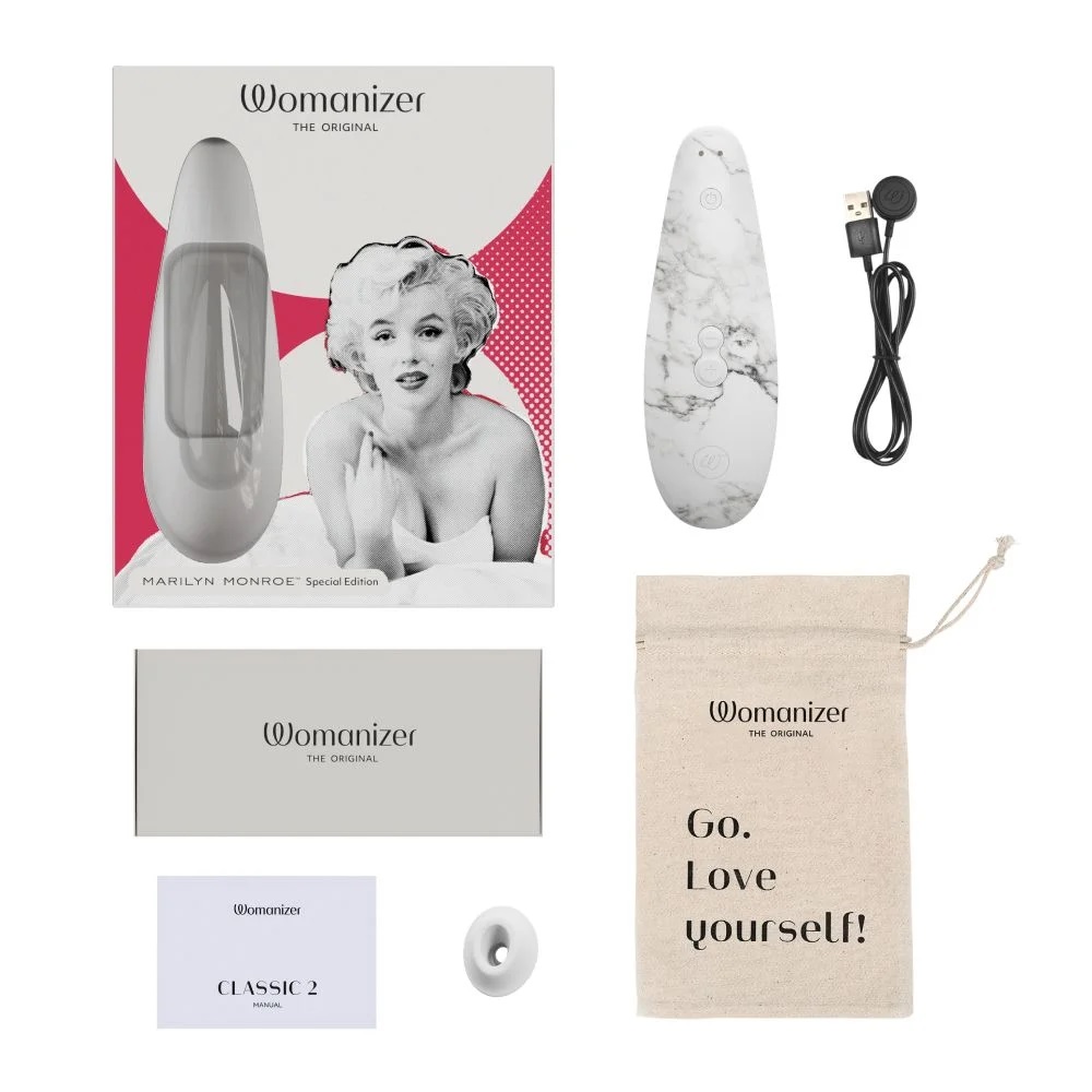 Womanizer x Marilyn Monroe Special Edition offers you a mome... Womanizer - Marilyn Monroe Classic 2 - White photo-14