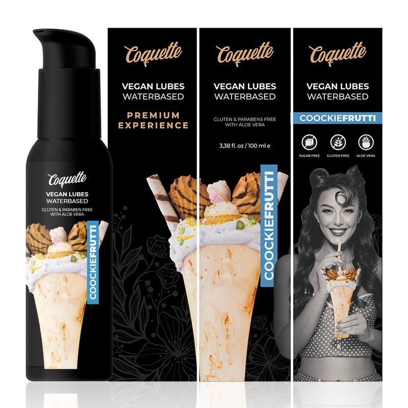 To start with, some basic notions that you should choose a C... Coquette - Cookie Frutti Vegan Lube - 100ml photo-2