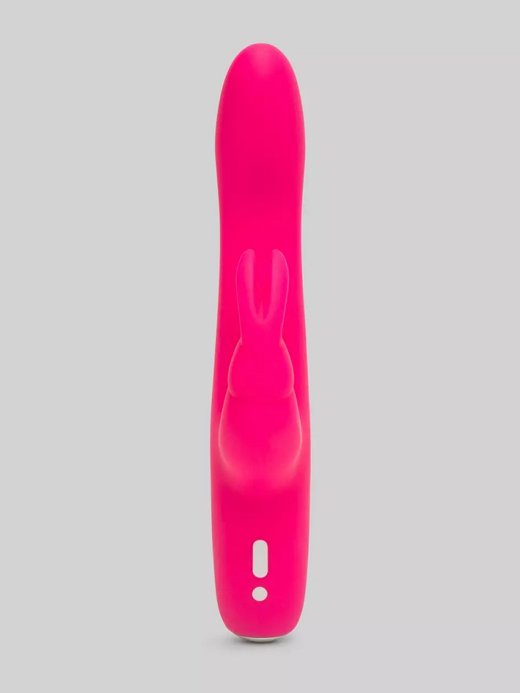 Taking the shape and functionality from its full-size cousin... Happy Rabbit - Slimline Curve Rabbit Vibrator - Pink photo-3