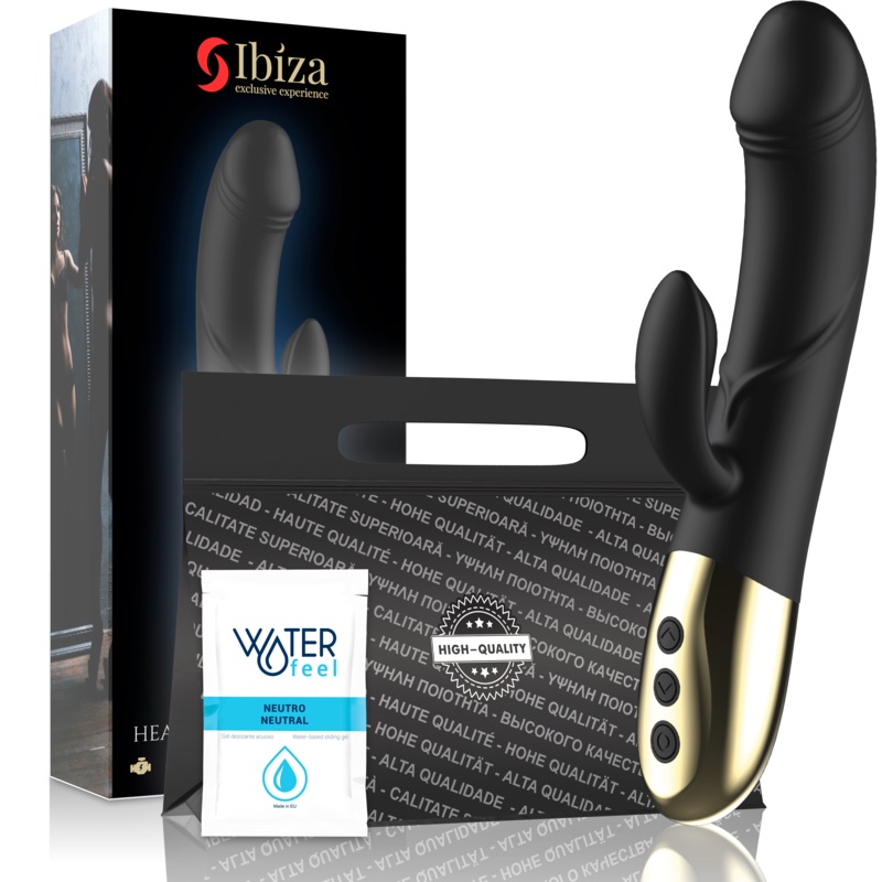 Fancy hot orgasms and creative beats? Then you are well advi... Ibiza - Heating Rabbit Vibrator - Black photo-7