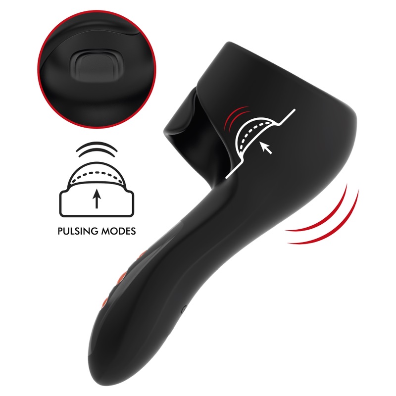 At JAMYJOB continue to innovate every day to offer maximum p... Jamyjob - Pulsar Vibro Wand - Black photo-3