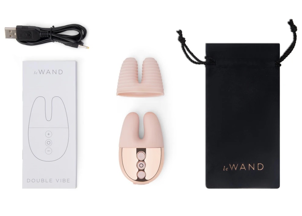 Le Wand - Double Vibe Mini Vibrator - Rose Gold Le Wand - Double Vibe Mini Vibrator - Rose Gold 照片-8