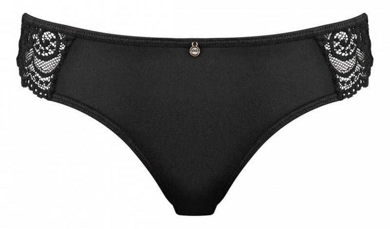 Make your lingerie collection even more complete with this b... Underneath - Coco Thong Set 3 pcs - Black - L/XL photo-10