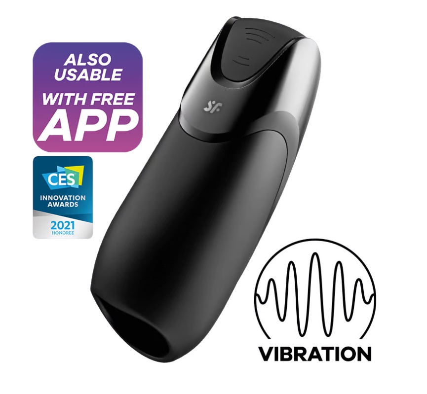 As well as intense vibrations, which can also be controlled ... Satisfyer - Men Vibration Plus Masturbator photo-2