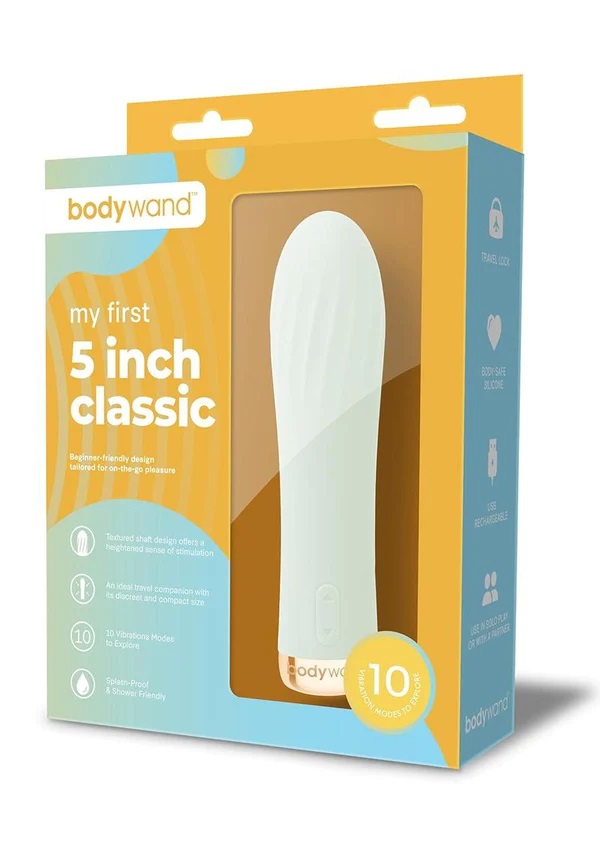 Beginner-friendly vibes should always make a great first imp... Bodywand - My First 5Inch Classic photo-4