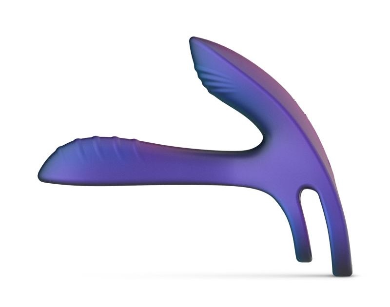 Enjoy long-lasting erections and intense stimulation with th... Hueman - Neptune Vibro Cock Ring - Purple photo-5