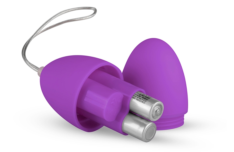 Take foreplay to a higher level with this sensational vibrat... Easytoys - Remote Control Vibro Egg - Purple photo-4