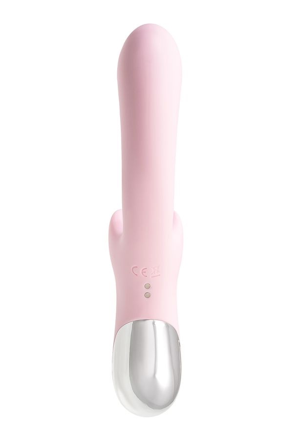 Rabbit vibrator Orali with tongue. The graceful curve of the... JOS - Orali Rabbit Vibrator - Pink photo-6