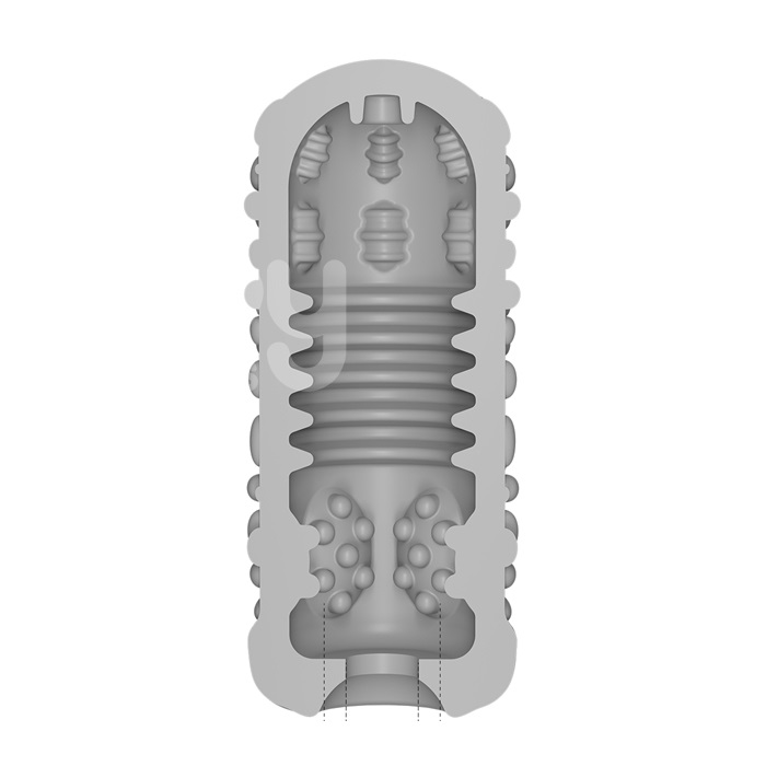 Discover ultimate pleasure and versatility with the Lovetoy ... Lovetoy - Knights Ring Vibro 2in1 Sleeve - Drip photo-2