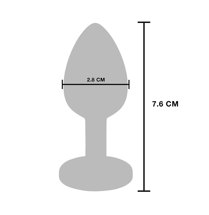 The Glider from Buttocks by TOYJOY - the ultimate anal plug ... ToyJoy - Glider Vibro Butt Plug S - Silver photo-4