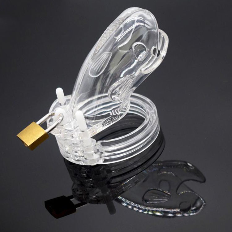 Short Whale head chastity cage
Total high: 110mm
Cage high:... FAAK - Short Whale Chastity Cage - Clear photo-4