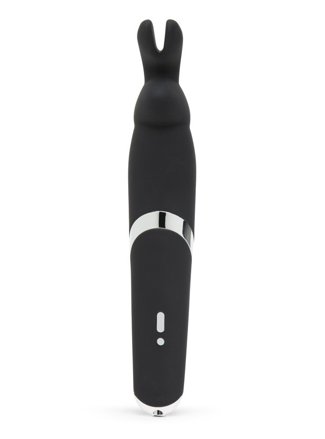 This luxurious Happy Rabbit combines the iconic rabbit ears ... Happy Rabbit - Wand Vibrator - Black photo-3
