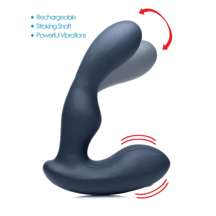 Made of silky-smooth silicone, you can enjoy a seamless inse... Alpha-Pro - P-Stroke Prostate Stimulator photo-4
