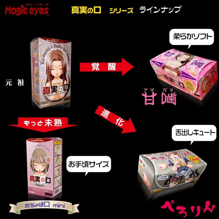 免責聲明:產品上所有的模特兒均已年滿 21 歲。
不要錯過該系列的其他產品:
Magic Eyes - Mouth Of The Truth Mini - 迷你口交飛機杯 照片-5