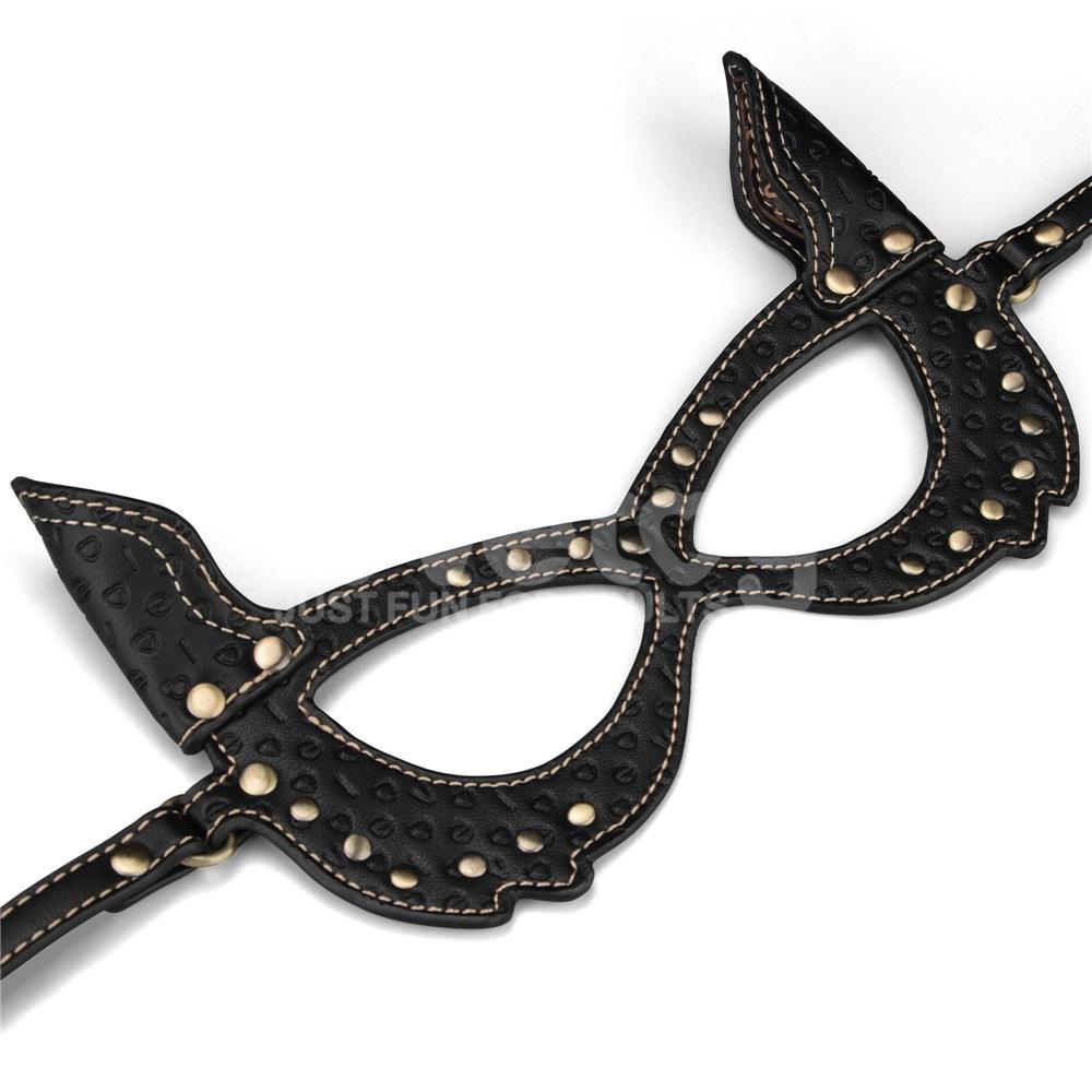Indulge in a world of mystery and sensuality with our Rebell... Lovetoy - Rebellion Reign Bunny Eye Mask - Black photo-3