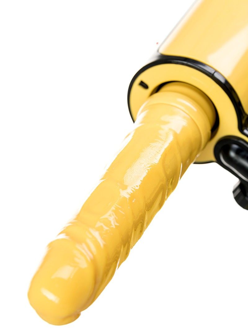 F*ck Bag with warming dildo is hidden in the bright bag.
Re... Motor Lovers - F*ckBag Heating Sex Machine - Yellow photo-2