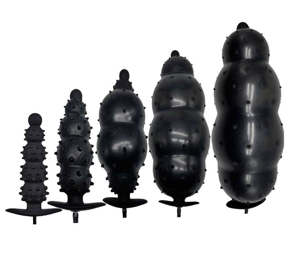 A safe anal expander is a must-have for anal development. It... SMVIP - Dots Expansion Plug - Black photo-4