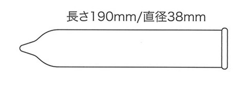 18 microns thickness (measured with the standard of Saga... Sagami - Orginal 0.01 L-size 5's Pack photo-4