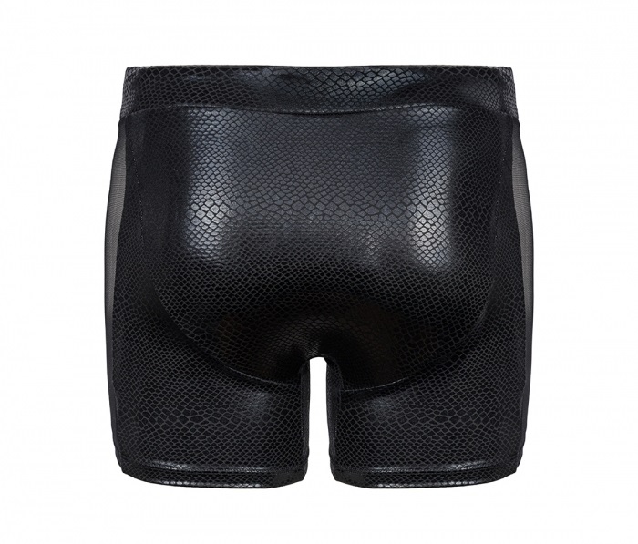 You cannot pass by this model of bathing shorts! Unique cut,... Obsessive - Punta Negra Swim Shorts - Black - L/XL photo-8