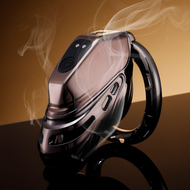Lockink Electric Eel Estim Play Chastity Cage combines chast... Lockink - Estim Chastity Cage photo-8