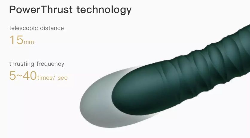 KING applies ZALO's breakthrough PowerThrust technology, org... Zalo - King APP Thrusting Vibrator - Velvet Purple photo-10